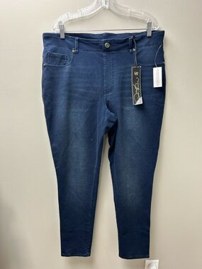 DG2 by Diane Gilman Women’s Blue Skinny Jeans